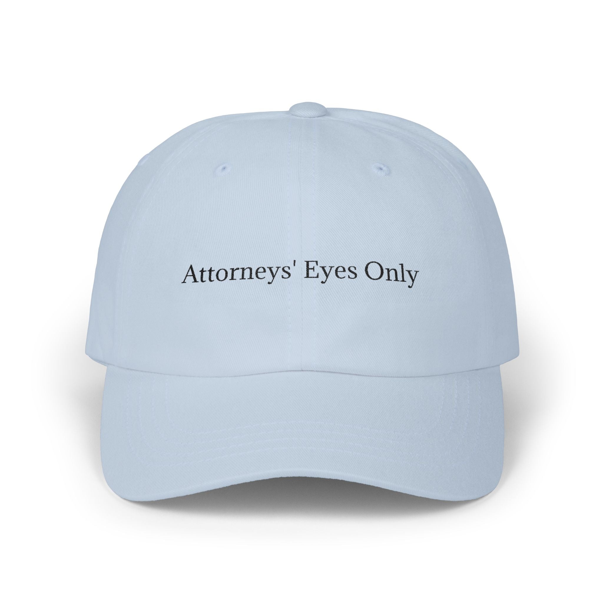 "Attorneys' Eyes Only" Counsel Cap