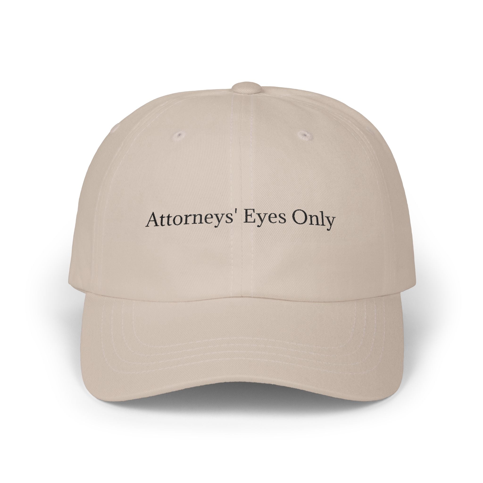 "Attorneys' Eyes Only" Counsel Cap