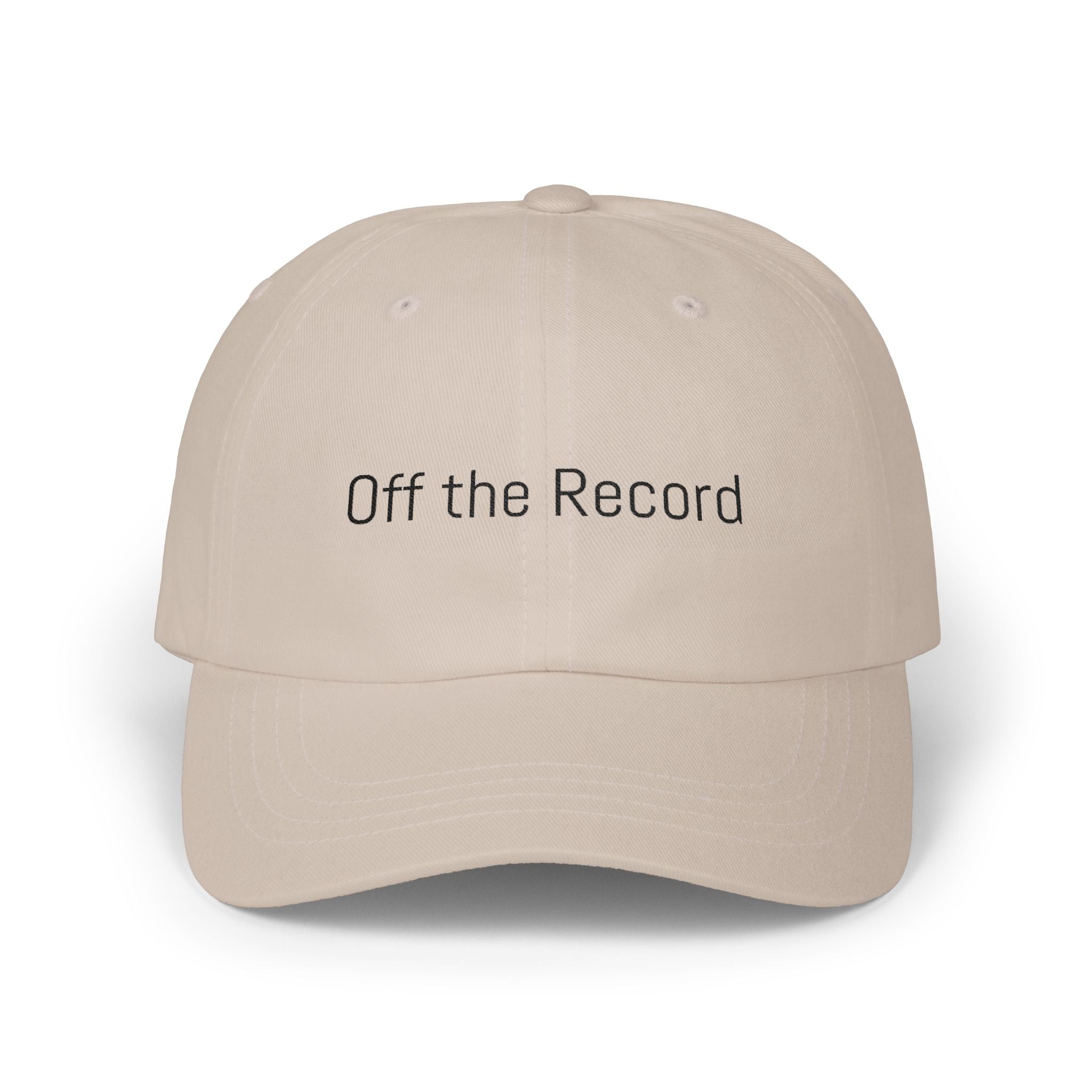 "Off the Record" Counsel Cap