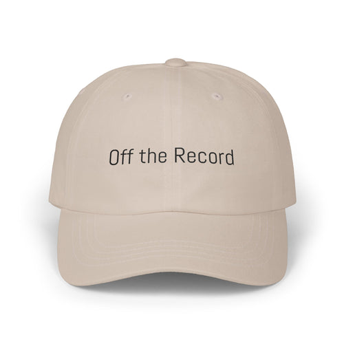 "Off the Record" Counsel Cap