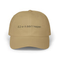 "0.2 or it didn't happen" Counsel Cap