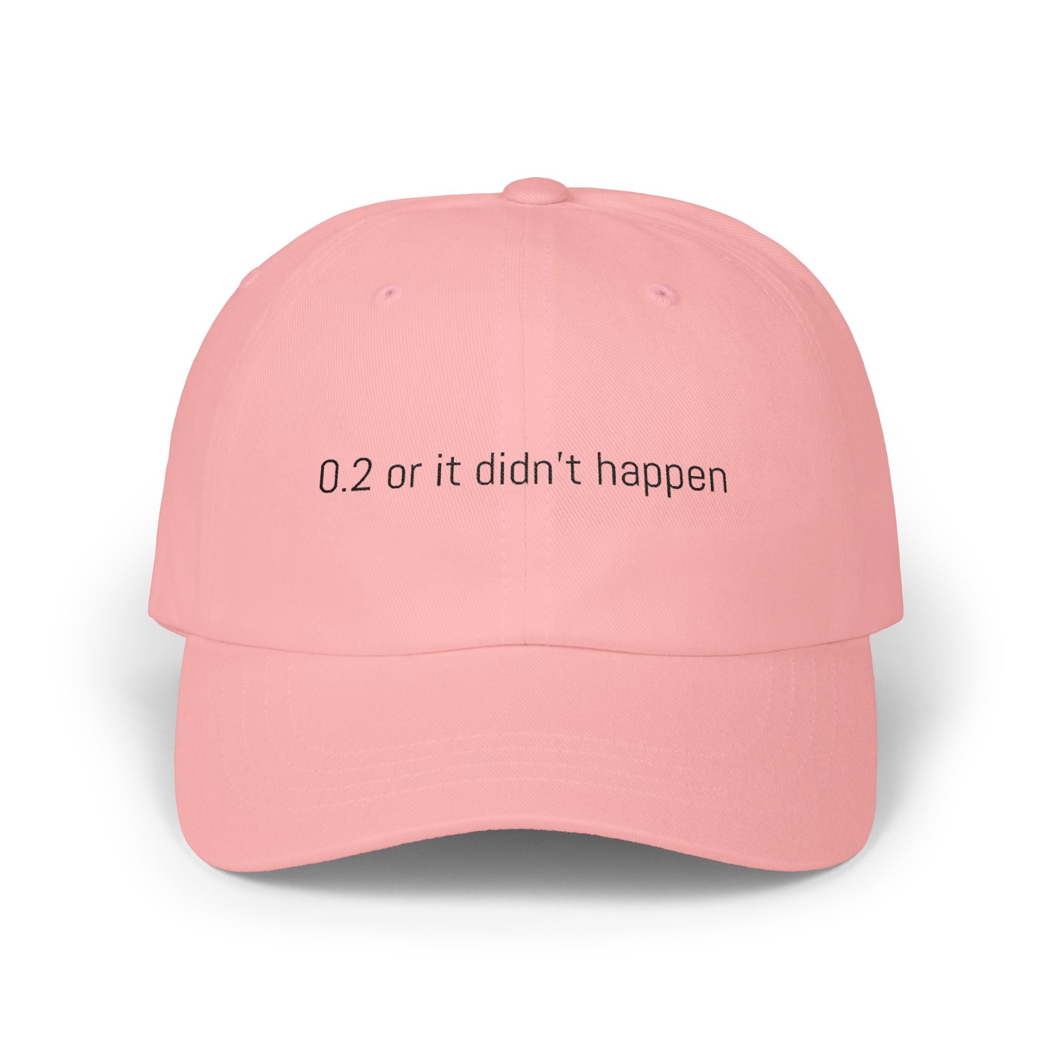 "0.2 or it didn't happen" Counsel Cap