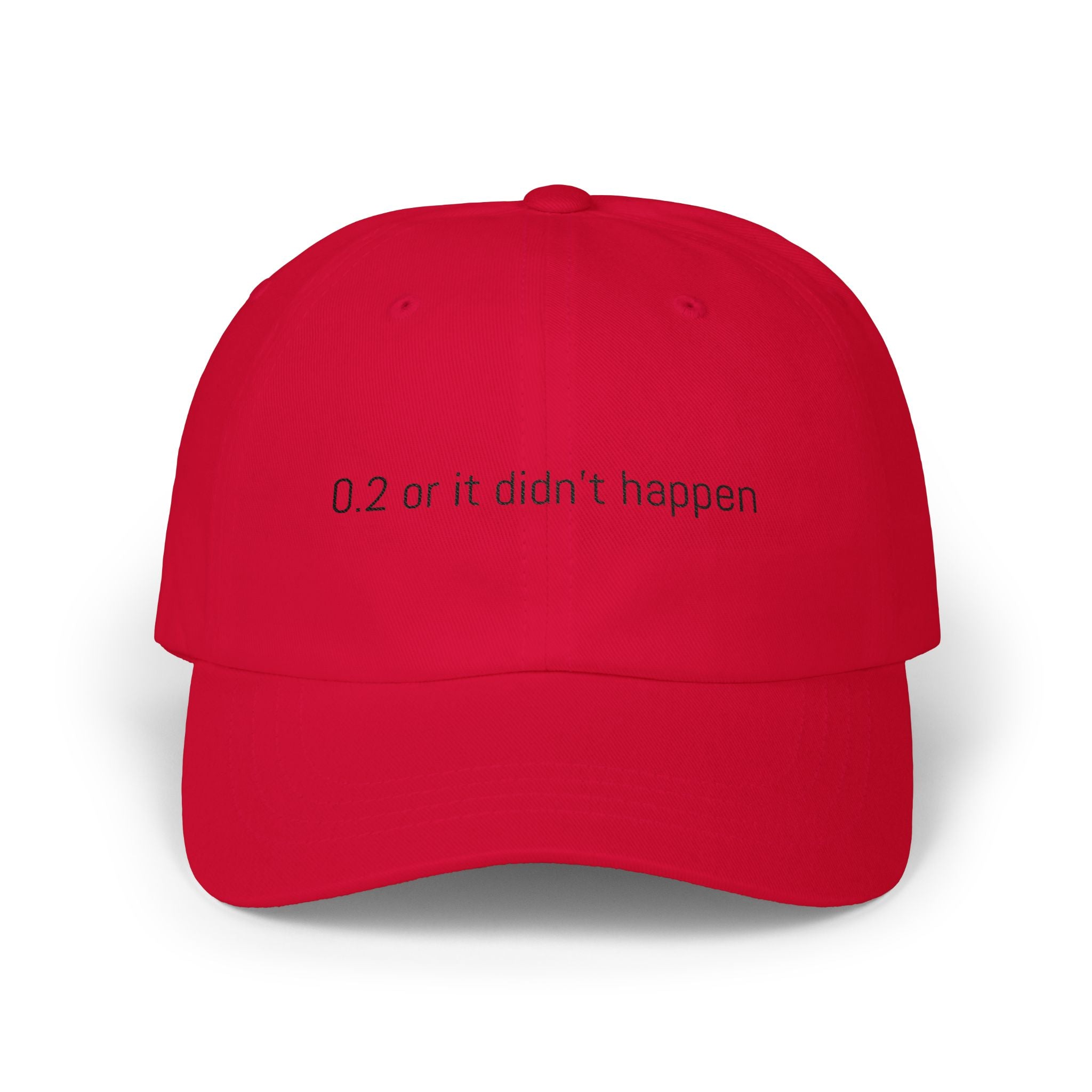 "0.2 or it didn't happen" Counsel Cap