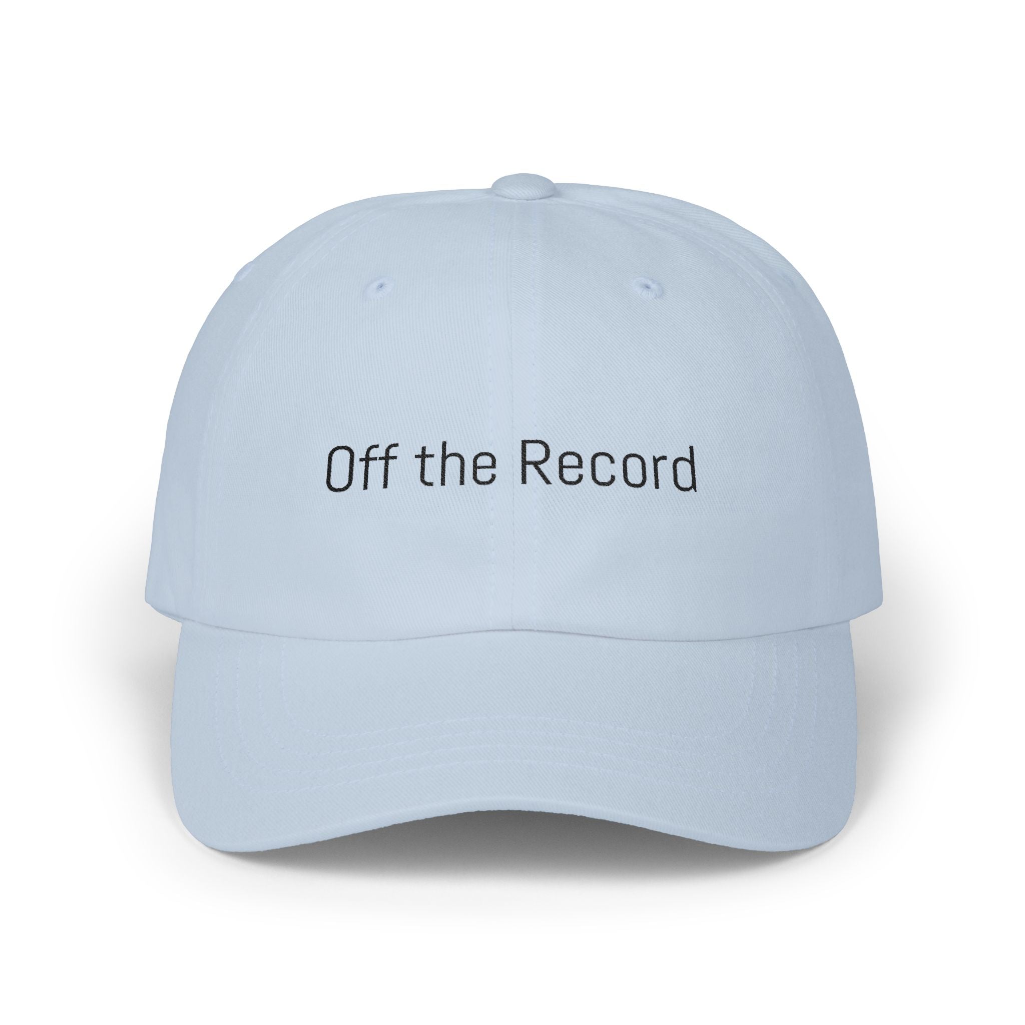 "Off the Record" Counsel Cap