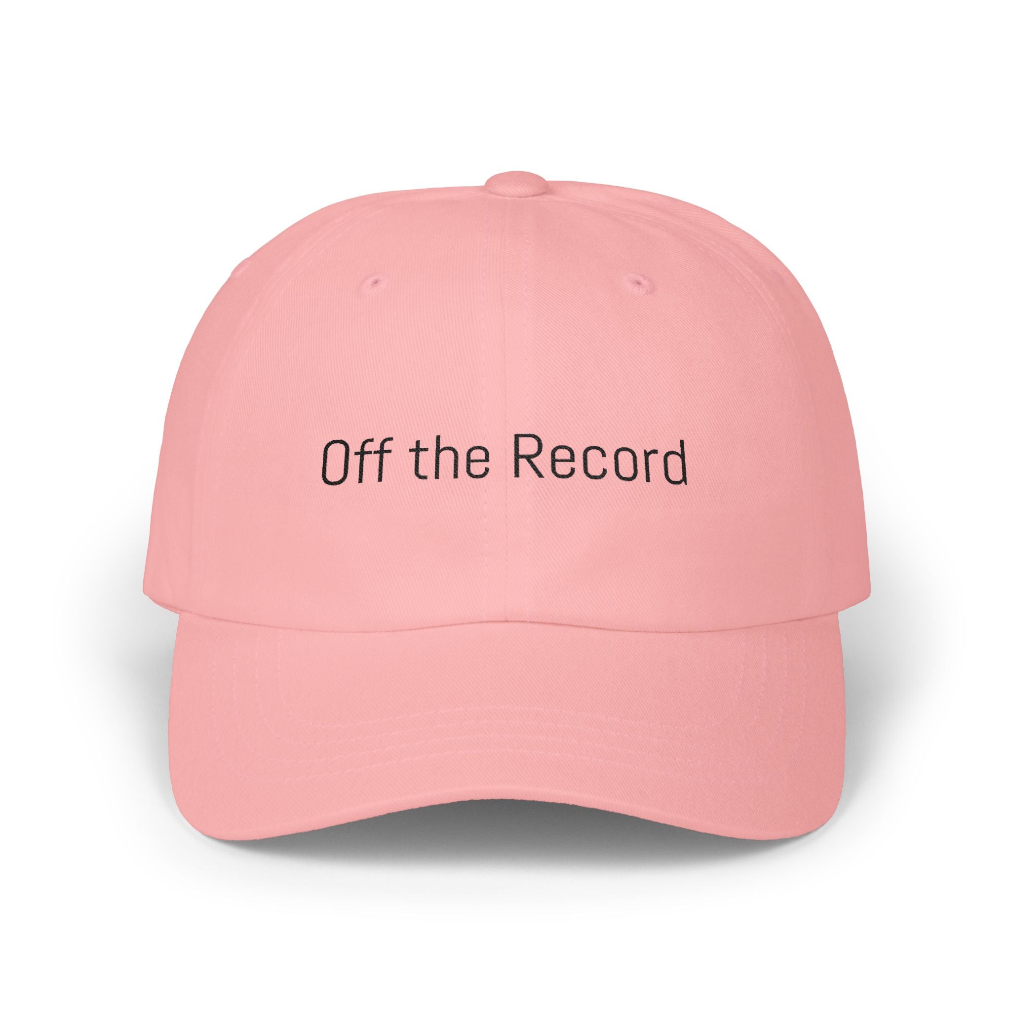 "Off the Record" Counsel Cap